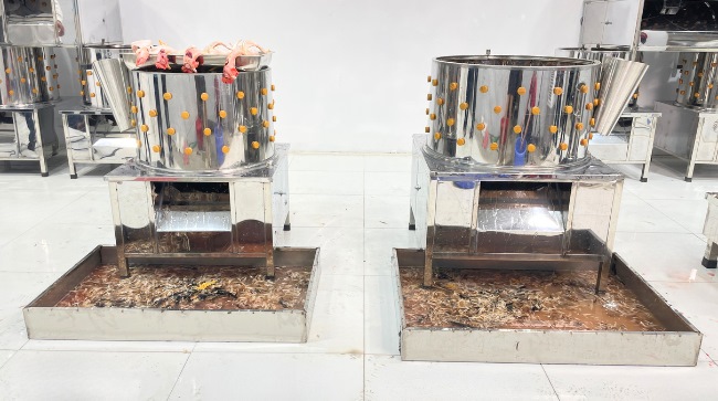 Cửa thải lông rộng rãi