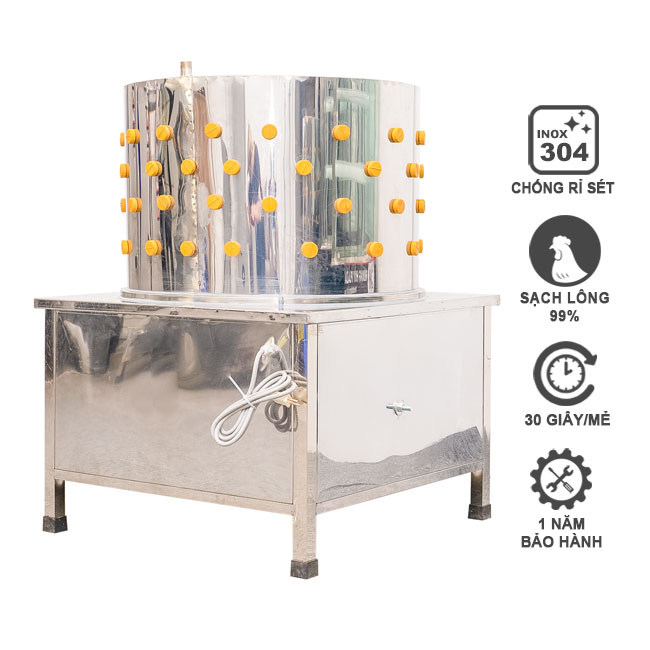 Máy vặt lông gà phi 68 cm