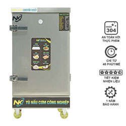 Tủ nấu cơm công nghiệp 10 khay điện