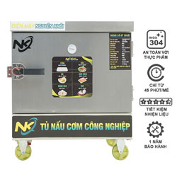 Tủ nấu cơm công nghiệp 4 khay điện