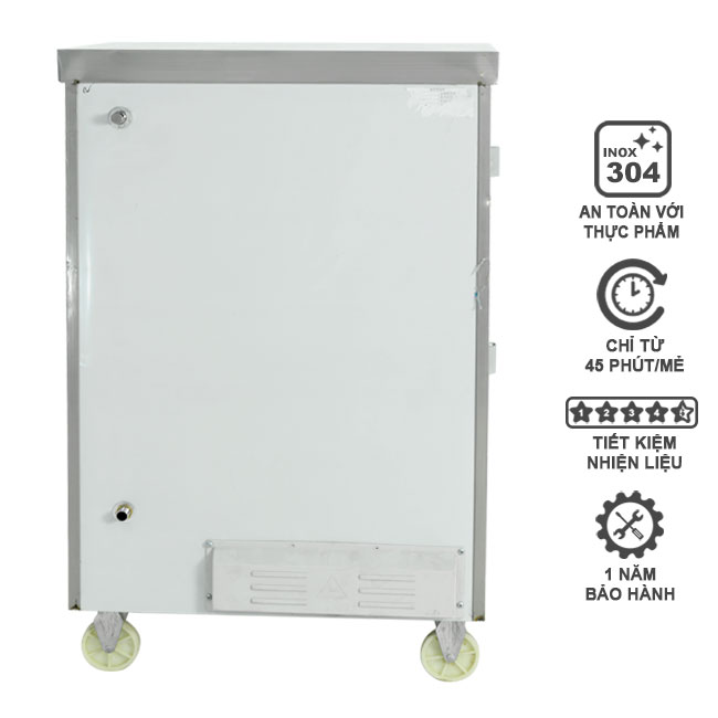 Tủ cơm công nghiệp 6 khay điện