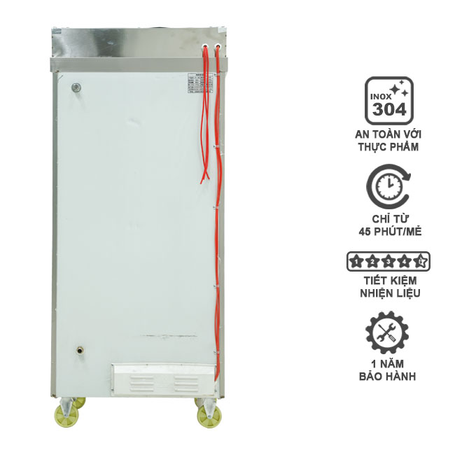Tủ cơm công nghiệp 12 khay điện có điều khiển
