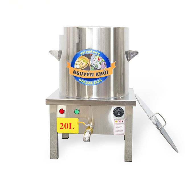 Thông số kỹ thuật nồi nấu phở 20l 