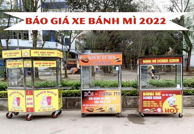 bao gia xe banh mi Dòng xe bánh mì donner kebeb