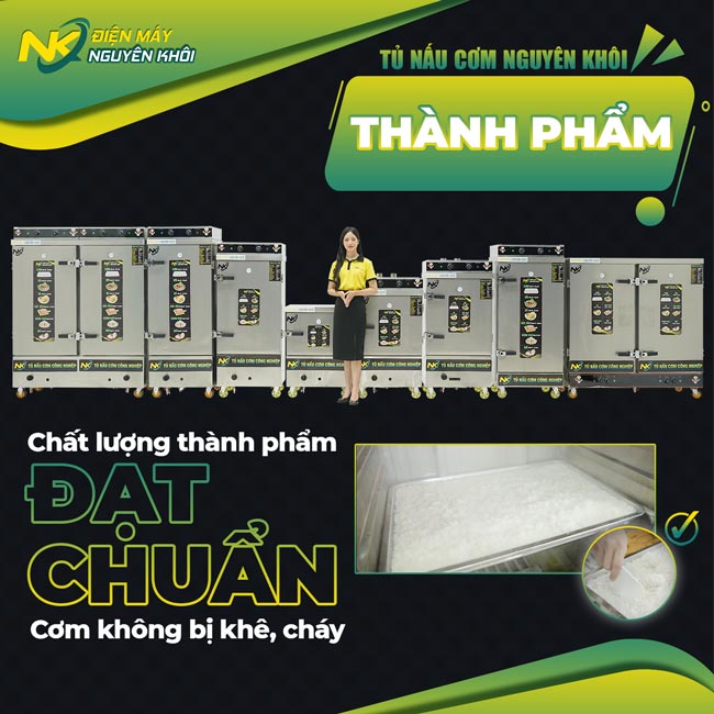 Chất lượng thực phẩm của tủ cơm
