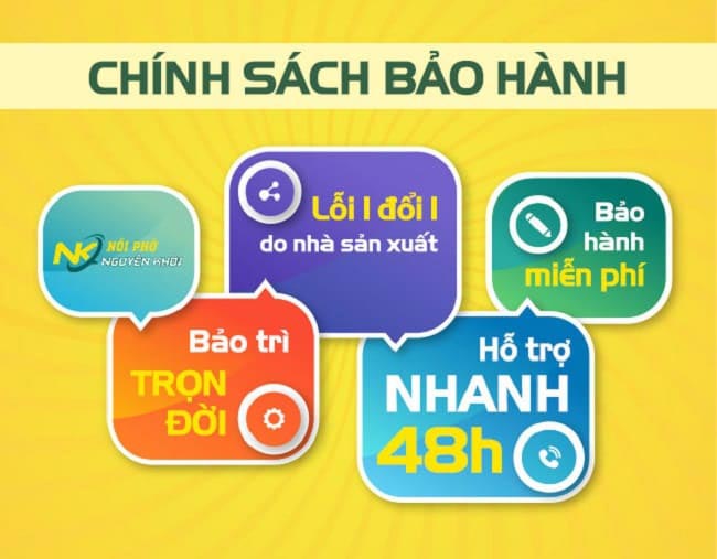 chinh sach bao hanh noi pho Chính sách bảo hành sản phẩm