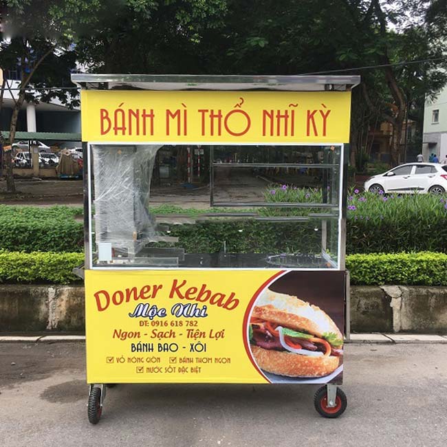 Mua xe bán bánh mỳ Thổ Nhĩ Kỳ tại Nguyên Khôi
