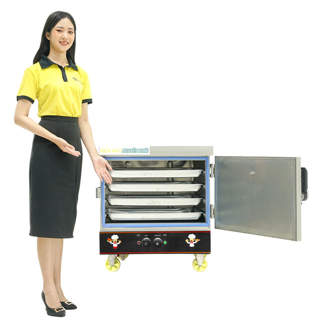 Tủ hấp cơm công nghiệp 4 khay Tủ cơm công nghiệp 4 khay