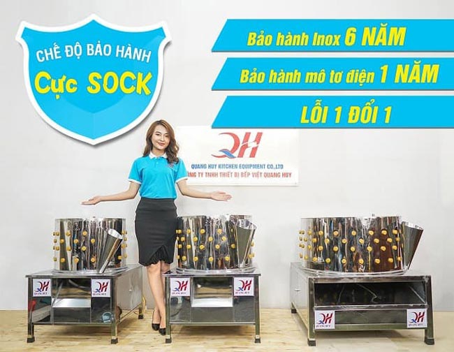 Địa chỉ bán máy vặt lông gà Quang Huy