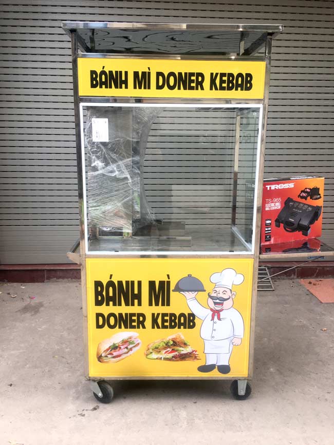 Xe bánh mì Doner Kebab mini