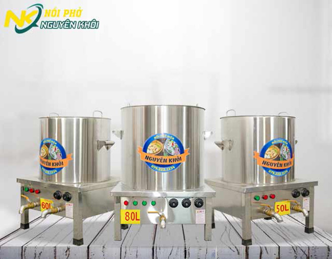 Bộ nồi nấu phở tại Quang Huy