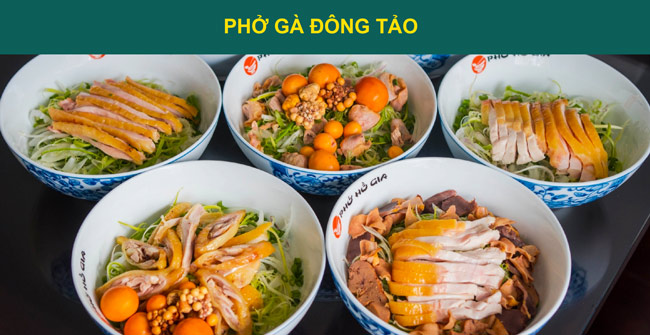 10 quán phở gà Đông Tảo ngon tại Hà Nội