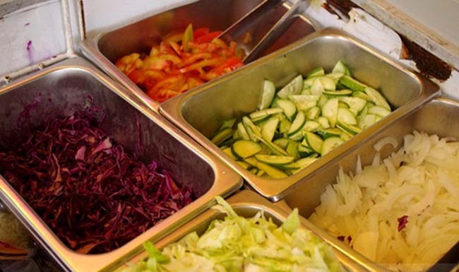 Cách làm salad rau 