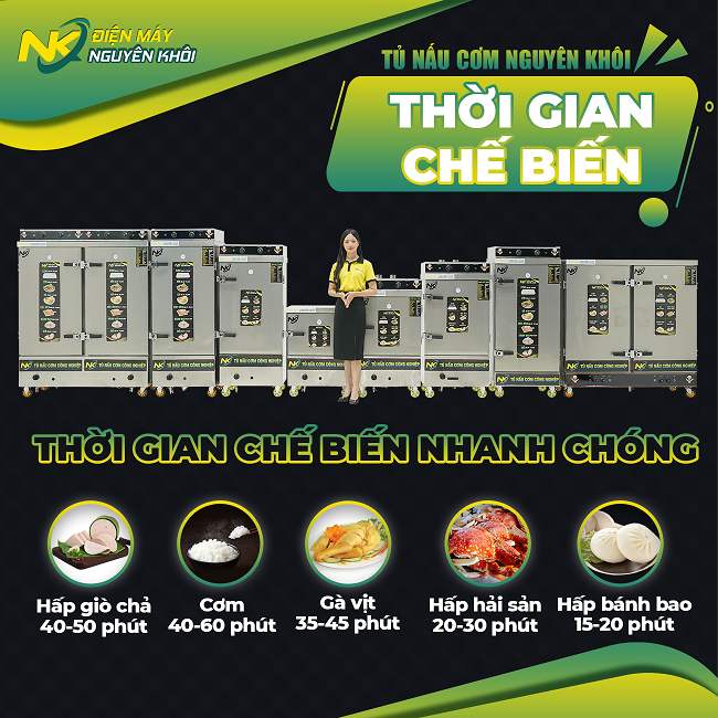 Tủ nấu cơm điện