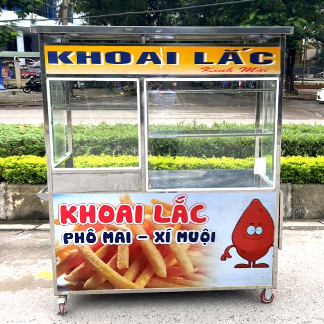Cơn sốt khoai lang lắc, món ăn ngon đường phố Việt Nam. | 5giay