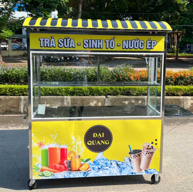 Xe trà sữa sinh tố