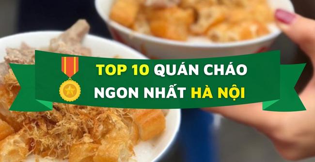 Top 10 quán cháo ngon Hà Nội 