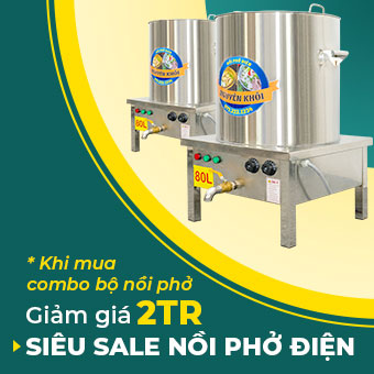 Nồi nấu phở Nguyên Khôi