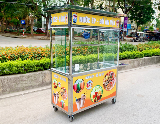 xe nuoc ep 2m nk Xe có mái bằng