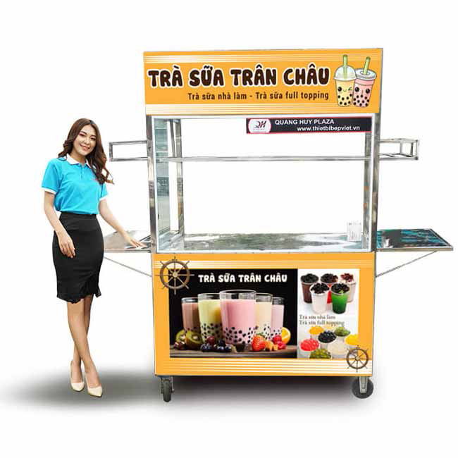 Mẫu xe trà sữa Quang Huy