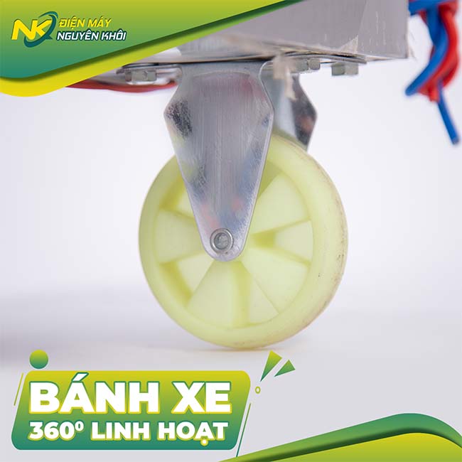 banh xe tu nau com 10 khay Bánh xe