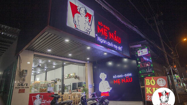 Bò kho Mẹ Nấu - quán hủ tiếu bò kho ngon ở Sài Gòn 