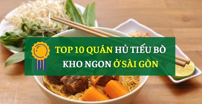 TOP 10 Quán hủ tiếu bò kho ngon nức tiếng ở Sài Gòn