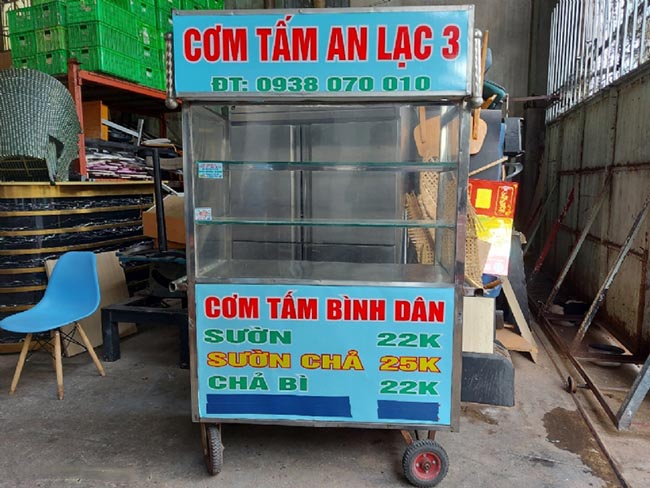 xe ban com tam dep 5 Xe bán cơm tấm đẹp