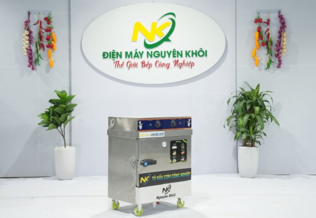 Tủ cơm 4 khay điện có điều khiển