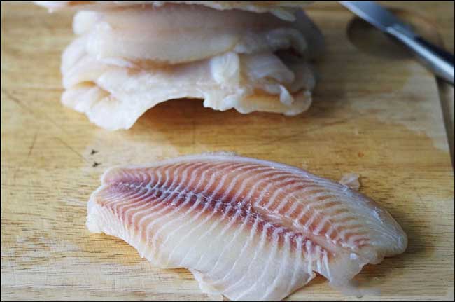 Lọc thịt cá rô