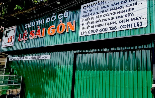 Cửa hàng Lệ Sài Gòn