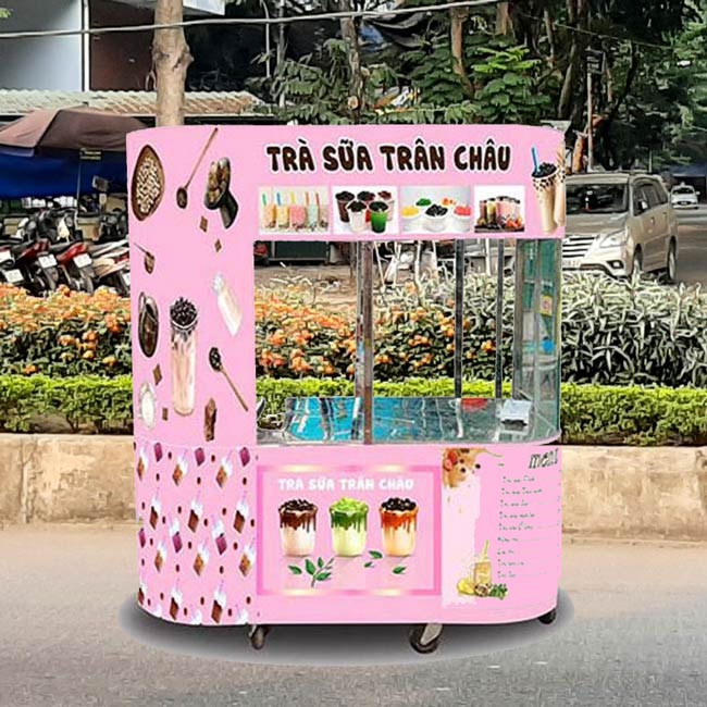 xe trà sữa