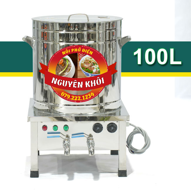 Nồi phở điện 2 ngăn 100 lít