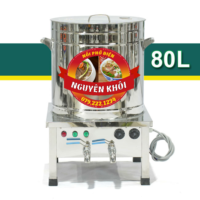 Nồi phở 2 ngăn 80 lít