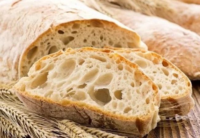 Thành phẩm bánh mì ciabatta