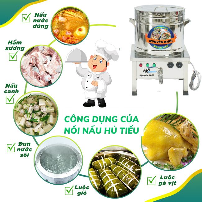 Khả năng đun nấu đa năng