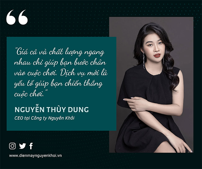 Thông điệp từ CEO Nguyễn Thùy Dung 