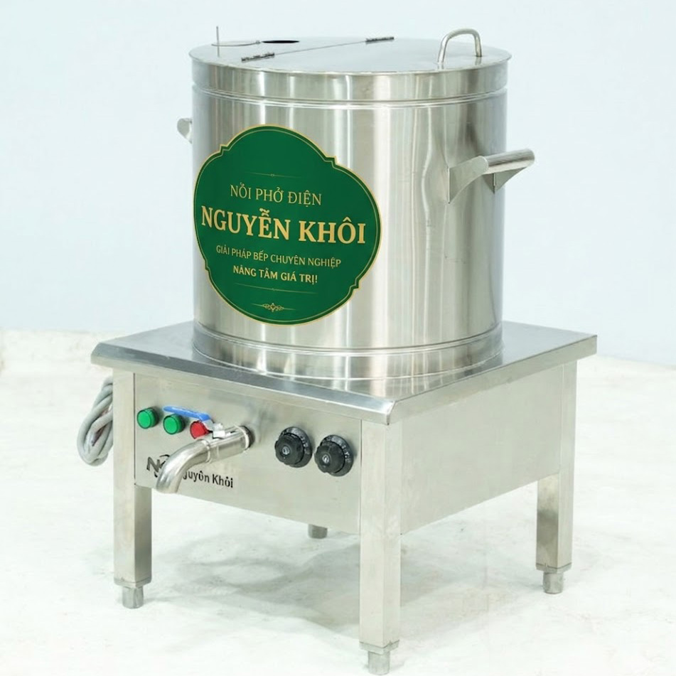 Đặc điểm nổi bật nồi nấu phở 70 l&iacute;t liền điều khiển