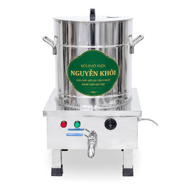 Nồi nấu phở 30 lít liền điều khiển trụng bún phở