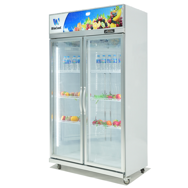 Tủ mát 2 cánh 1038L (lốc trên)