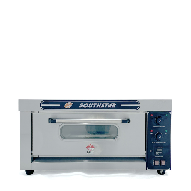 Lò nướng bánh Southstar 1 tầng 1 khay điện điều khiển cơ