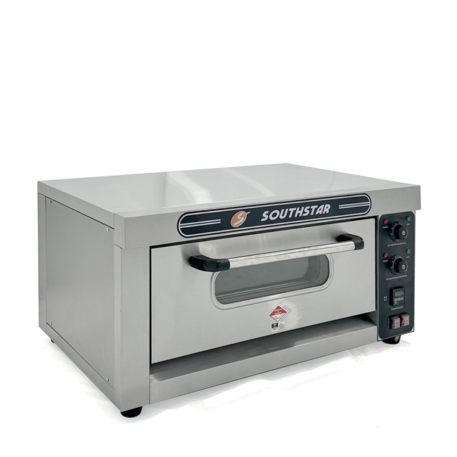 Lò nướng bánh Southstar 1 tầng 1 khay điện điều khiển cơ