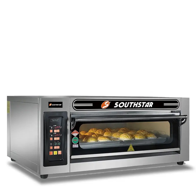 Lò nướng bánh Southstar 1 tầng 2 khay điện điều khiển cơ