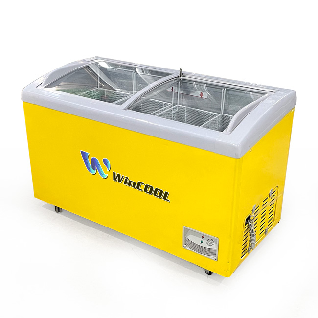 Tủ đông nằm 2 cánh 400L dài 1m4