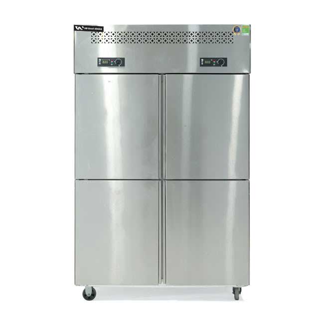 Tủ đông đứng 4 cánh 1038L 2 chế độ làm lạnh quạt gió
