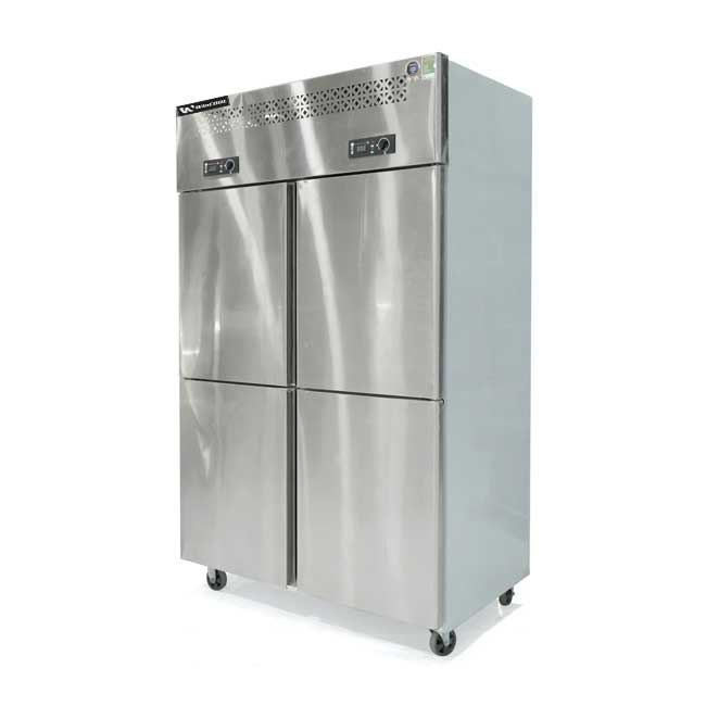 Tủ đông đứng 4 cánh 1038L 2 chế độ làm lạnh quạt gió
