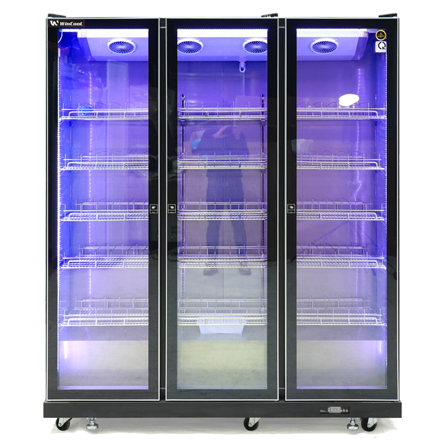 Tủ mát 3 cánh đen cao cấp 1300L