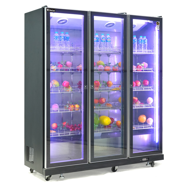 Tủ mát 3 cánh đen cao cấp 1300L