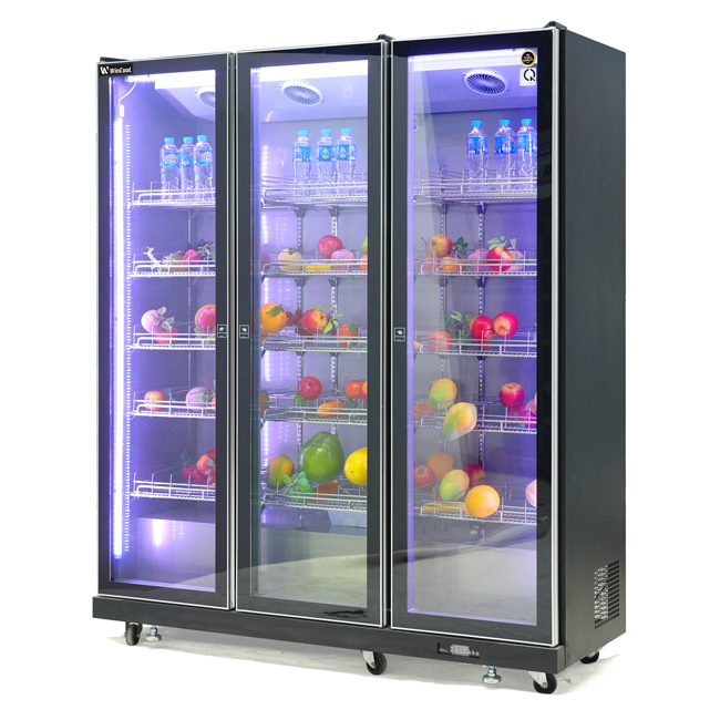 Tủ mát 3 cánh đen cao cấp 1300L