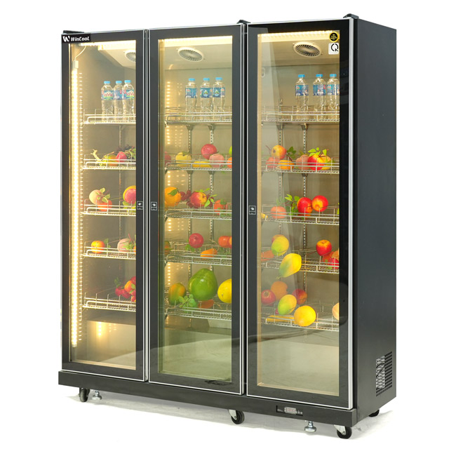 Tủ mát 3 cánh đen cao cấp 1300L